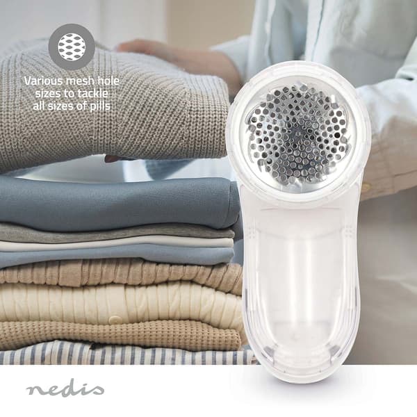 Nedis Lint Remover | Built-In Lithium-Ion | Clothes