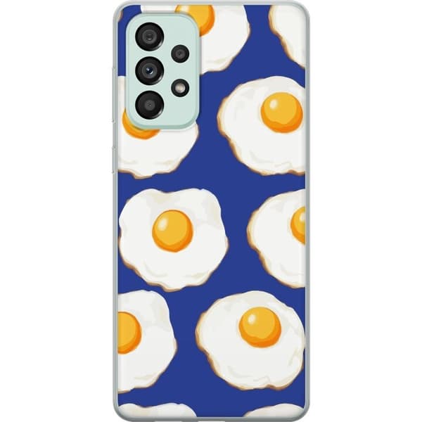 Mobildeksel til Samsung Galaxy A73 5G med Stekte egg motiv