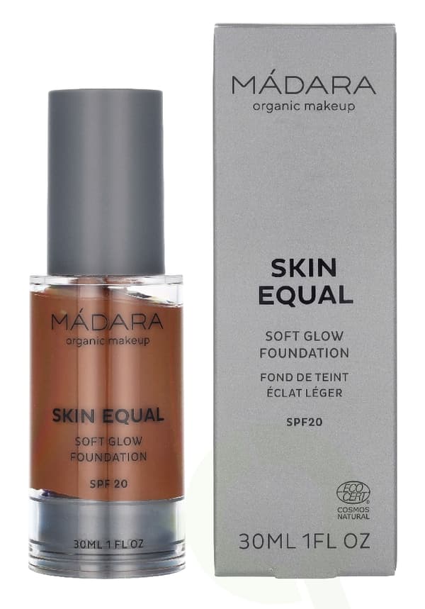 Madara Skin Equal Soft Glow Foundation SPF15 30 ml #90 Chestnut