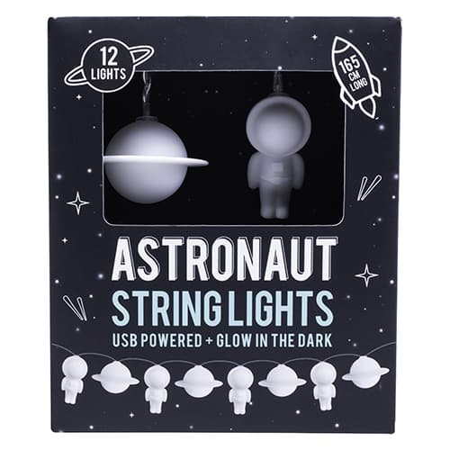 Fizz Creations Astronaut-lyskæder - lyser i mørket