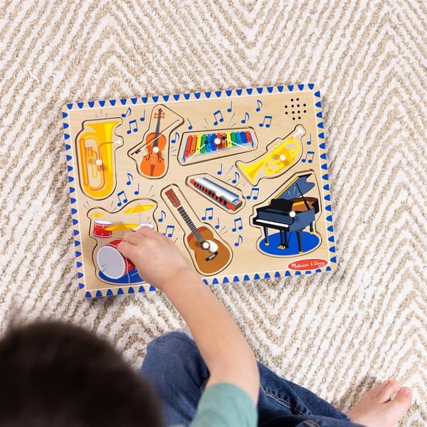 Melissa & Doug Lydpuslespill Musikkinstrumenter