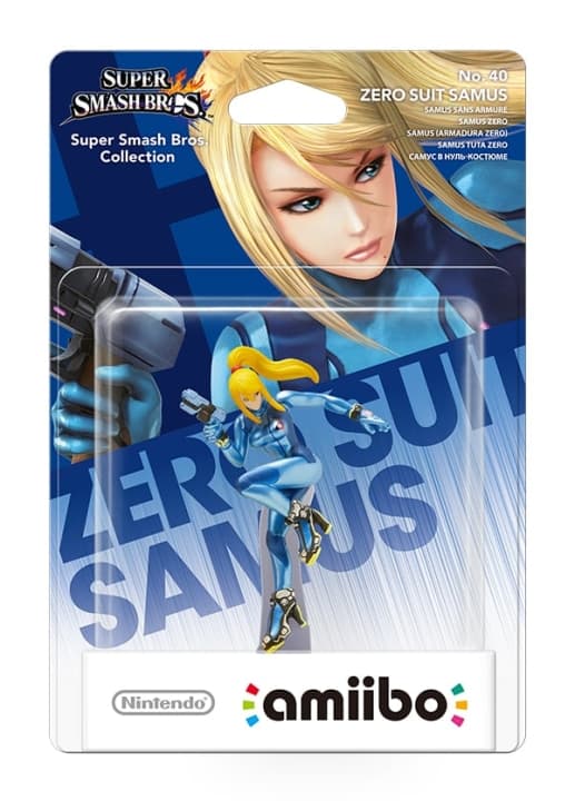 Nintendo Amiibo-figuuri Zero Suit Samus