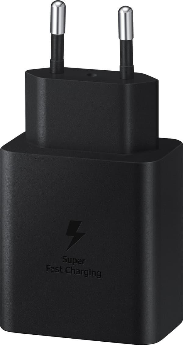 Samsung 45 W hurtigoplader med USB-C-kabel, sort