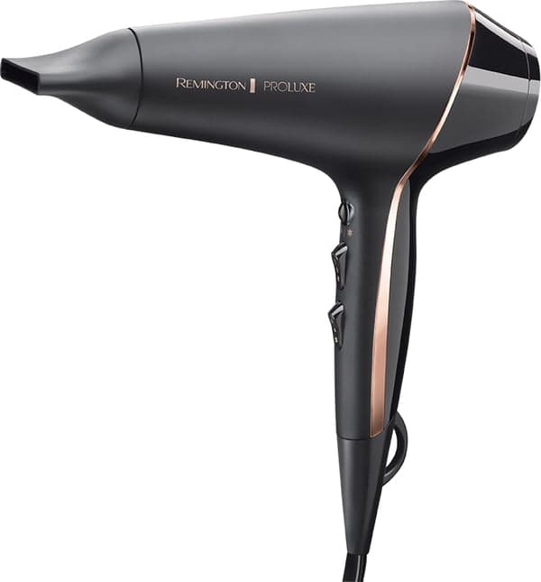 Remington PROLuxe Midnight Edition 2400 W Sort, Guld