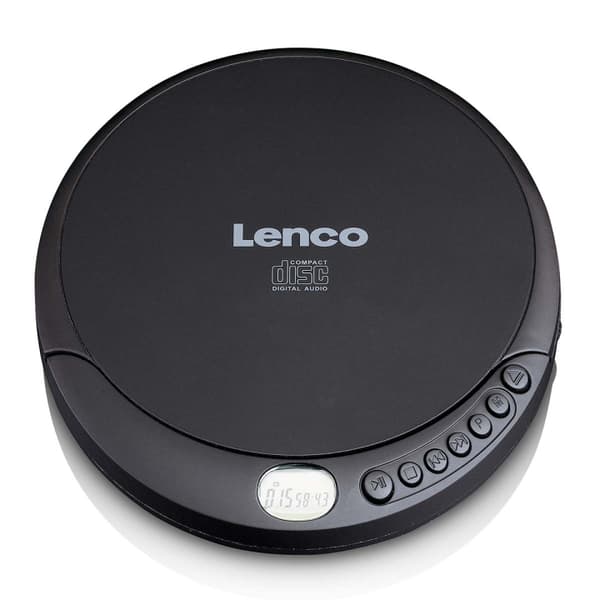 Lenco Bärbar CD-spelare med laddningsfunktion