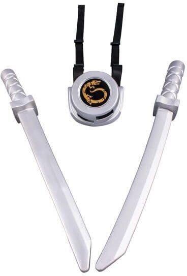 LEGO Ninjago Sword set med ryggfäste, silver