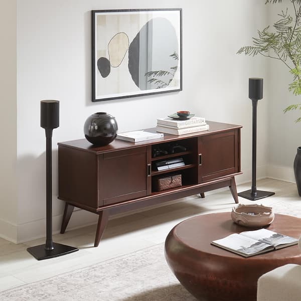SANUS Gulvstativ til Sonos ERA100 Par Sort
