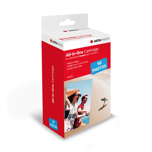 Agfa Paper Cartridge Realipix Mini P 50 Sheets