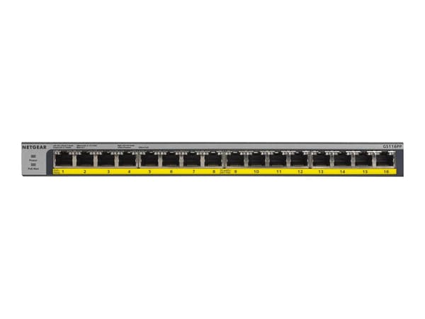Netgear GS116LP Gigabit Ethernet Unmanaged Switch