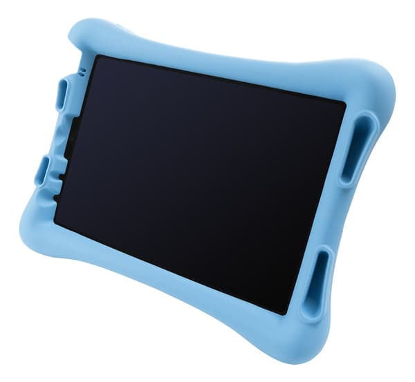 DELTACO Silikonetui til iPad Air 10,9" 4./5. generasjon / Pro 11" 2./3. generasjon, stativ, blå