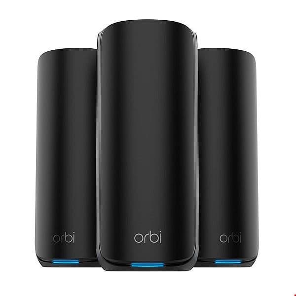 Netgear Router ORBI8 TB WIFI7 3-Pack Black Bundle NETGEAR