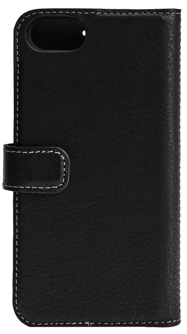 Essentials iPhone 6/7/8/SE (2020/2022) skinnveske, svart
