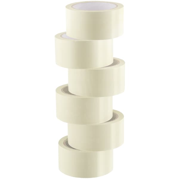 LogiLink Packtejp Tyst 48 mm x 66 m Transparent 6-pack