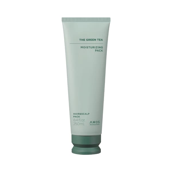 Amos Professional Green Tea Moisturizing Pack - Vihreä - 250 ml