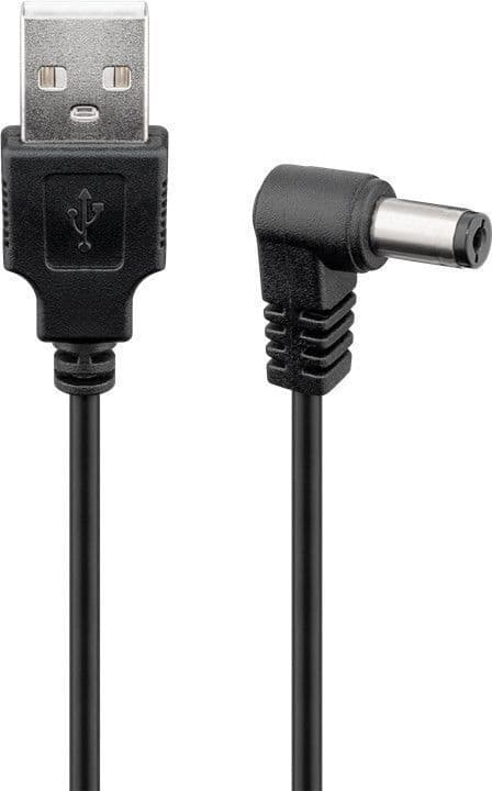 Goobay USB - 5,5 x 2,5 DC -virta-adapteri, 1 m