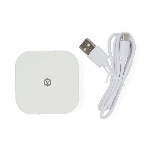 Nedis SmartLife Gateway | Bluetooth® / Zigbee 3.0 | 50 Enheter | USB-Strøm | Android™ / IOS | Hvit