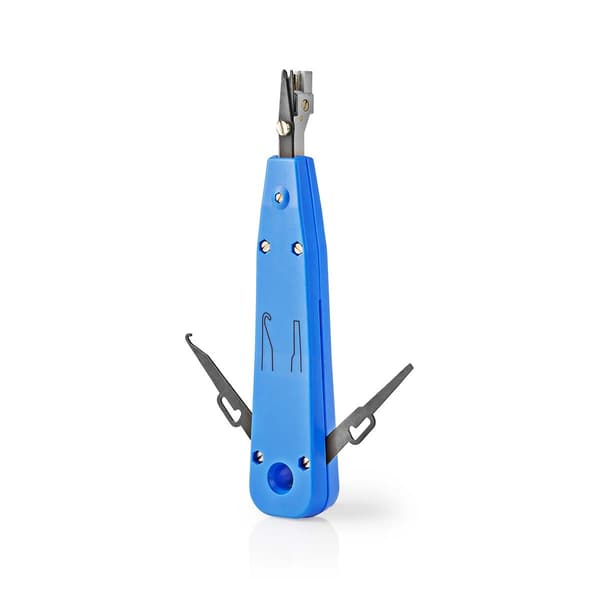 Nedis Crimp pliers | CAT6 / CAT7 | Punshing | ABS | Blå