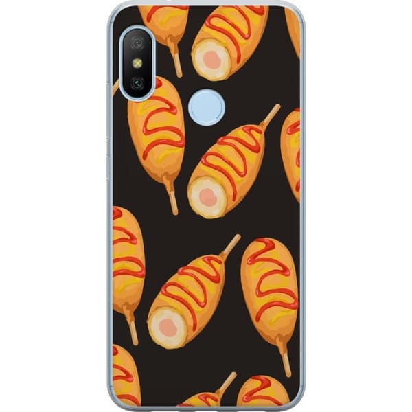 Mobildeksel til Xiaomi Mi A2 Lite med Kyllinglår motiv