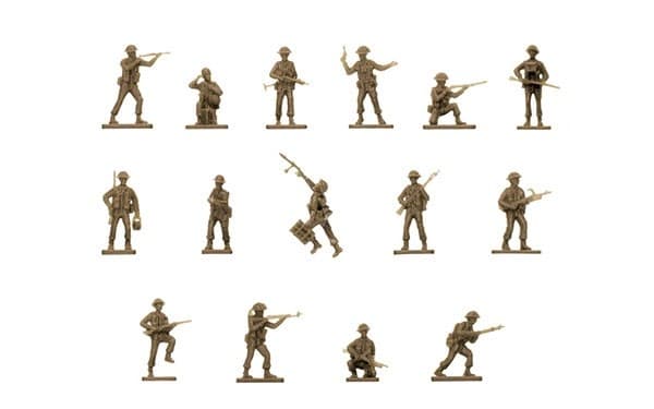 Airfix Britisk infanteri under andre verdenskrig