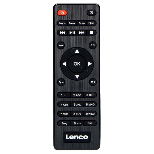 Lenco Internet / DAB+ / FM-radio med cd-afspiller og Bluetooth® Sort