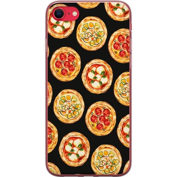 Mobildeksel til Apple iPhone 7 med Pizza motiv