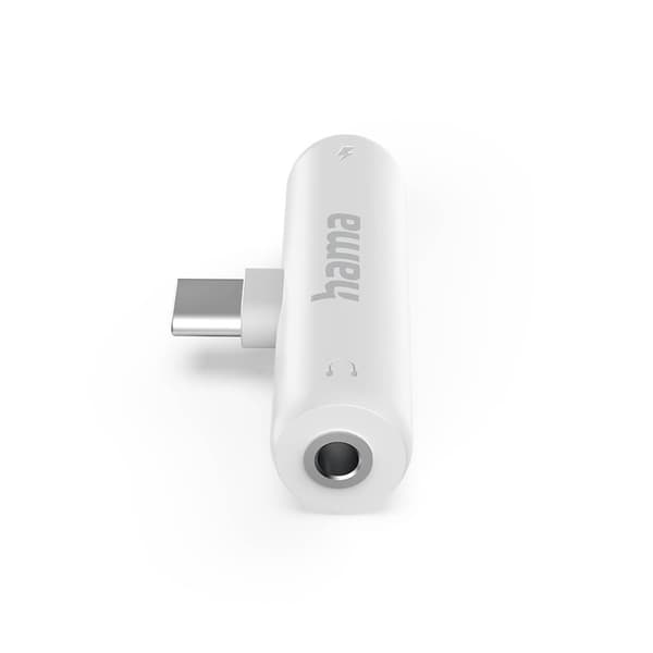 Hama Lydadapter USB-C Hvid