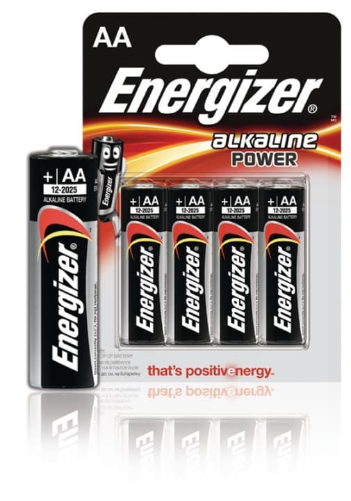 Energizer Alkaliparisto AA | 1.5 V DC | 4 - Läpipainopakkaus
