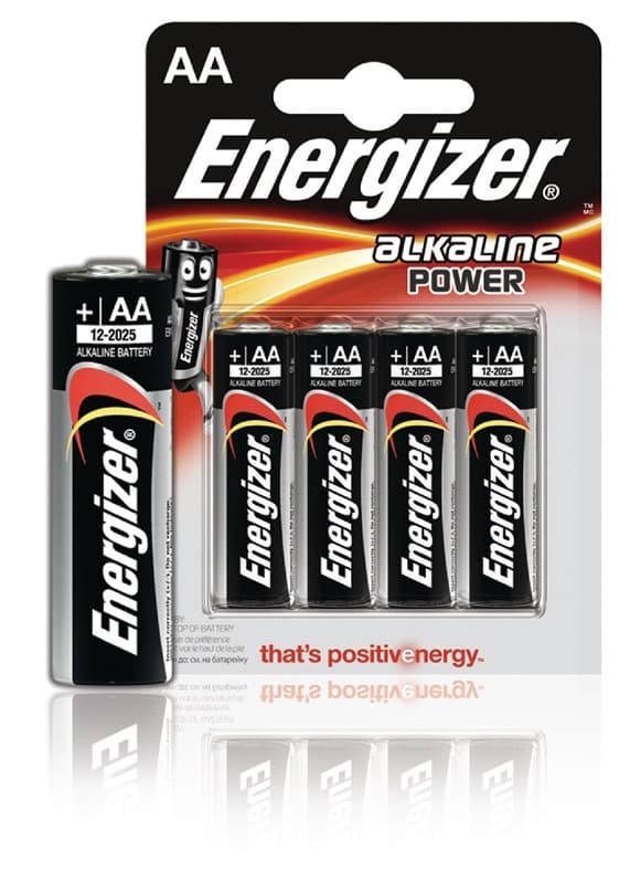 Energizer Alkaliparisto AA | 1.5 V DC | 4 - Läpipainopakkaus