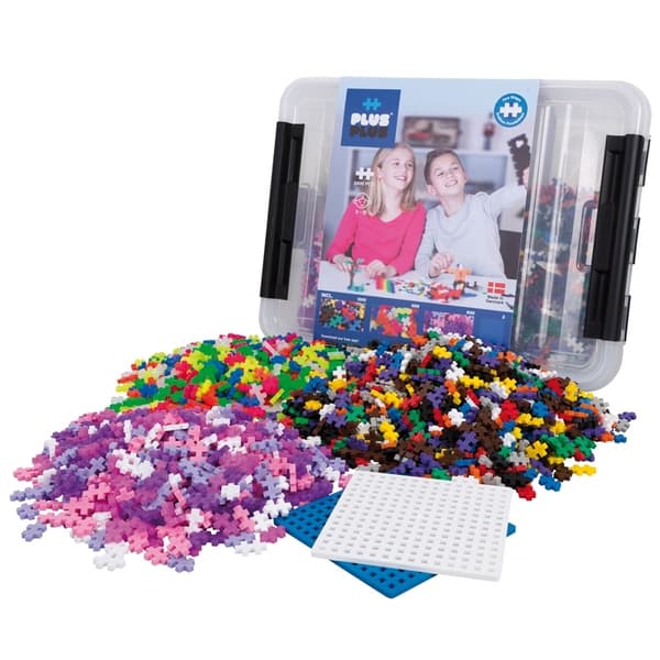 Plus-Plus Oppbevaringsboks Mix / 2400 stk