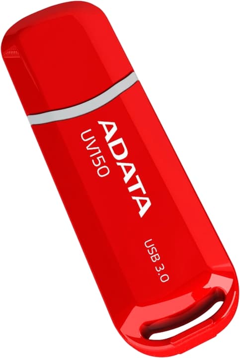 ADATA UV150 USB-minnepinne, 32 GB, USB 3.0, rød