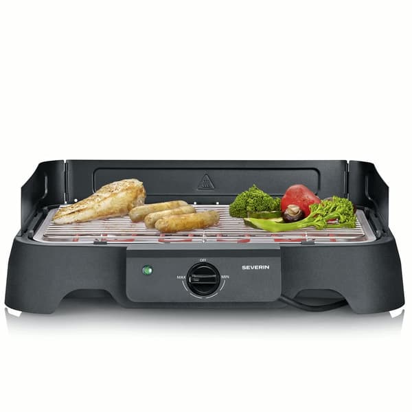 Severin Elektrisk BBQ bordsgrill med grillgaller PG 8593