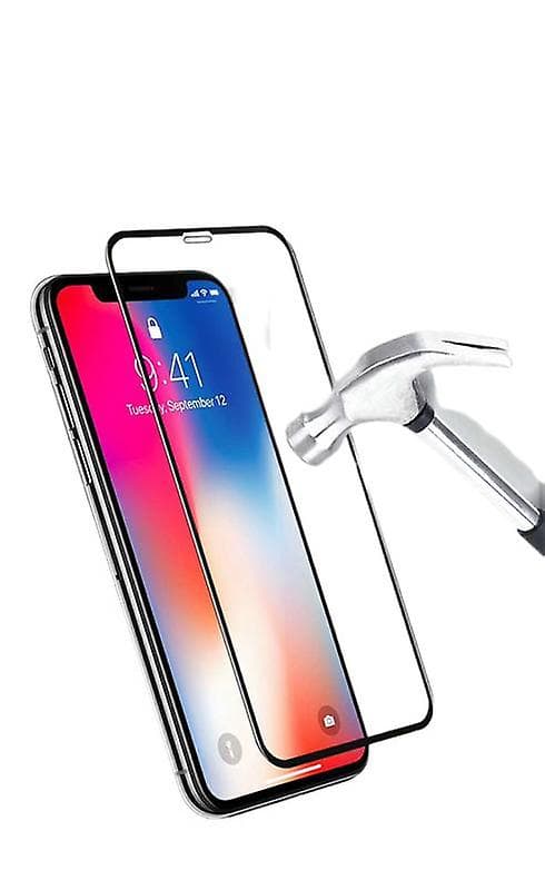 Näytönsuoja 9H karkaistua lasia iPhone 14 Plus, musta