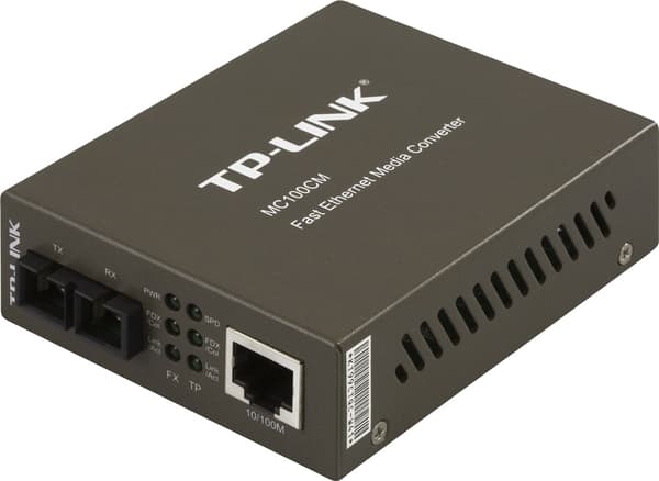 TP-Link, Fiber SC multimode -10/100 Mbps (MC100CM)