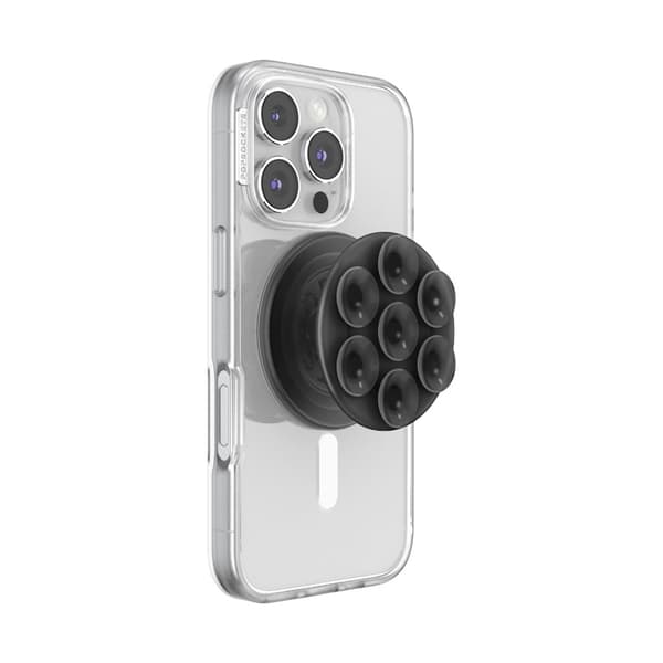 PopSockets Suck-Up Grip til MagSafe Translucent Black