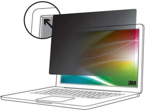 3M Bright Screen sekretessfilter 13,3" dataskydd