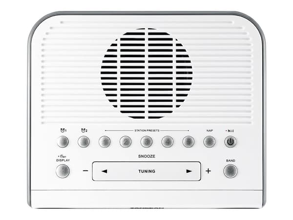 Sangean RCR5 - Klockradio, Silver