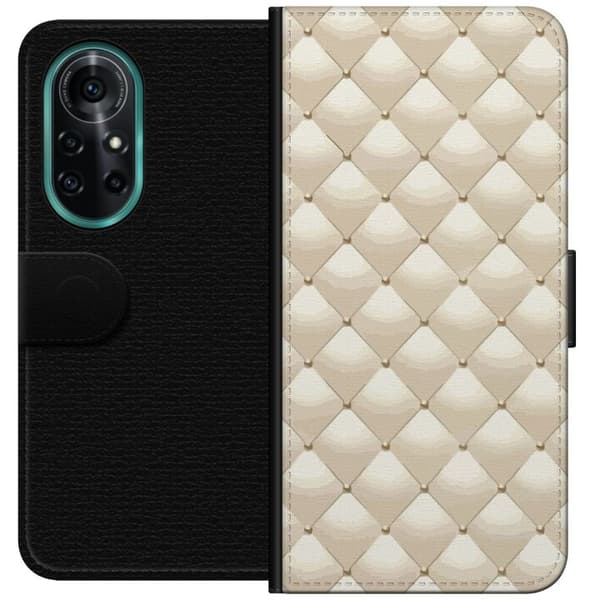 Tegnebogsetui til Huawei nova 8 Pro med Guldglans motiv