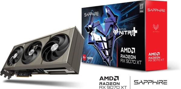 Sapphire Technologies Sapphire NITRO+ AMD Radeon RX 9070 XT OC grafikkort
