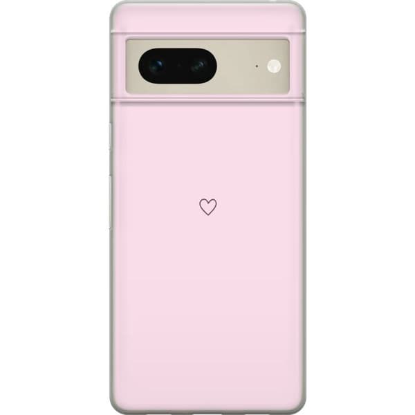 Mobilcover til Google Pixel 7 med Hjerte motiv