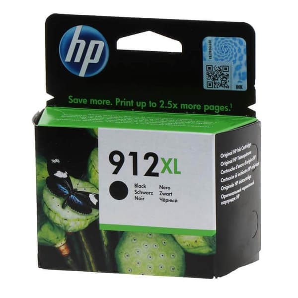 HP Blæk 3YL84AE 912XL Sort