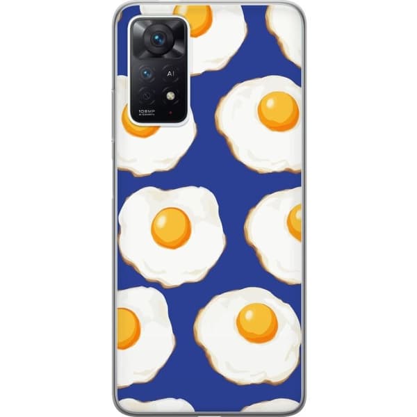 Mobildeksel til Xiaomi Redmi Note 11 Pro med Stekte egg motiv