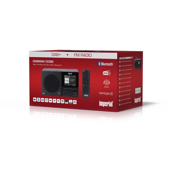 imperial DAB+/FM monoradio med Bluetooth®, USB og ASA-funksjon