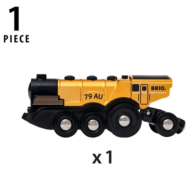 Brio 33630 Mighty Gold Action-lokomotiv