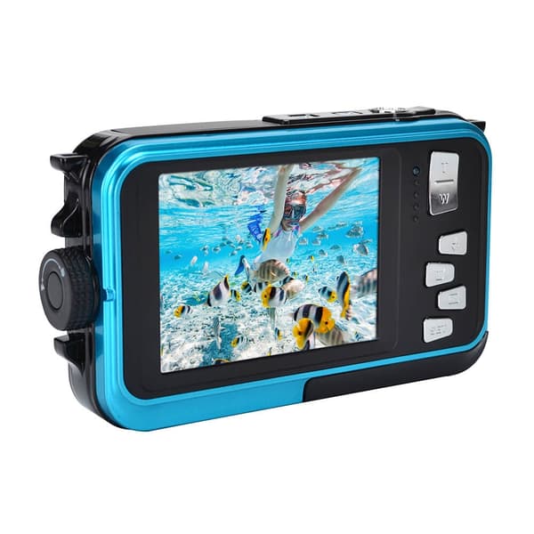 Agfa PHOTO Digital Camera WP8000 CMOS WP 24MP Blue Full HD