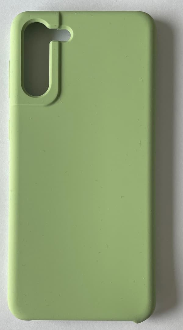 Grøn med silikone - Samsung Galaxy S21 Plus