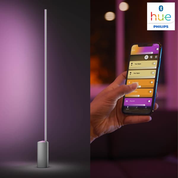 Philips Hue Gradient Signe Gulvlampe Wh/Colour Black