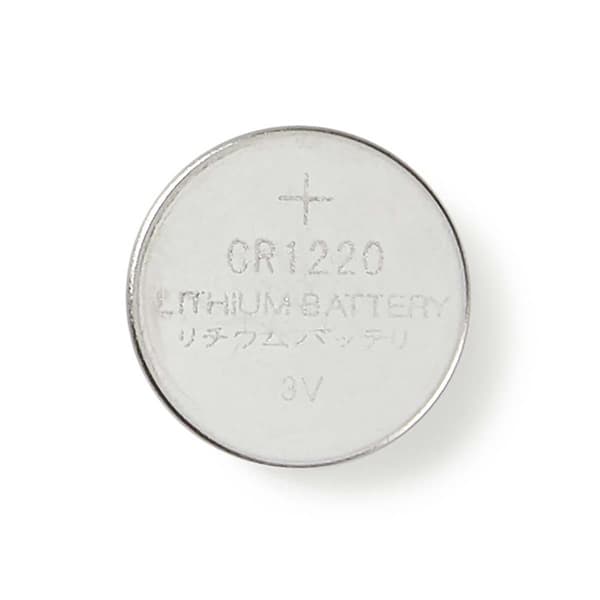 Nedis Lithium knappcellsbatteri CR1220 | 3 V DC | 5-Pack