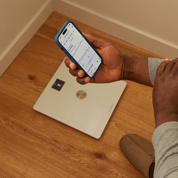 Withings Body Comp White kropsanalysevægt med wifi-forbindelse