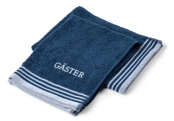 Lord Nelson Victory Handduk Gäster 2-pack, Marin