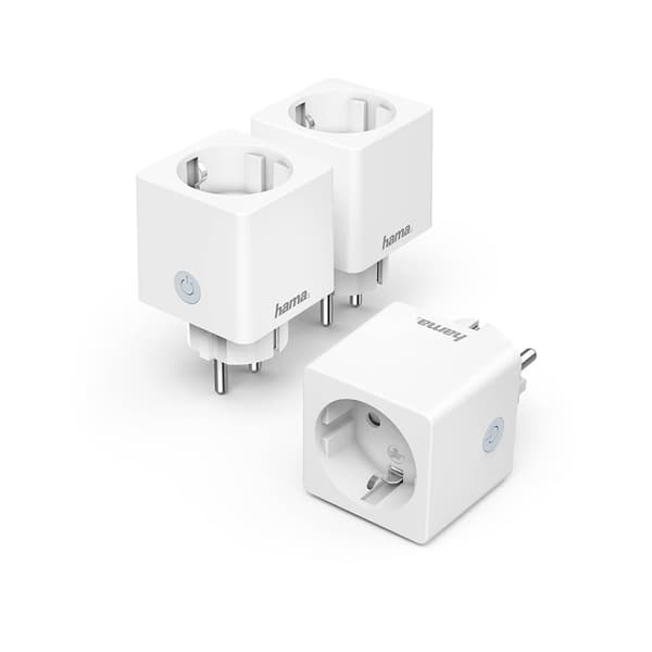 Hama WiFi-uttak 16A 3-pakning